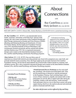 <i>About Connections</i> flyer